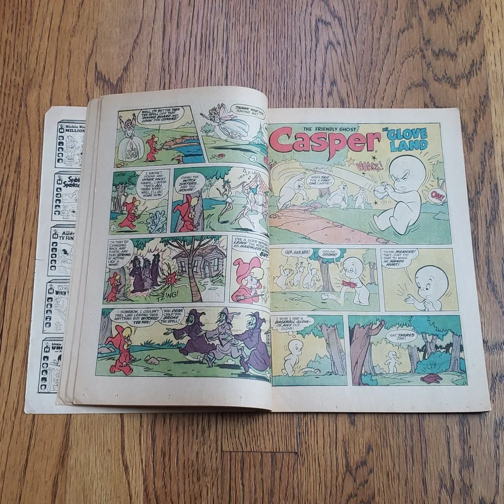 Vintage 60s Wendy Witch World Vol. 1 No. 6 Harvey Comics Comic Book - Picture 5 of 16
